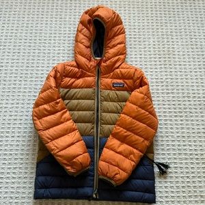 Boys Patagonia Reversible Down Sweater Hoodie